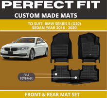 Load image into Gallery viewer, Custom Car Floor Mats for BMW 5-Series Sedan
