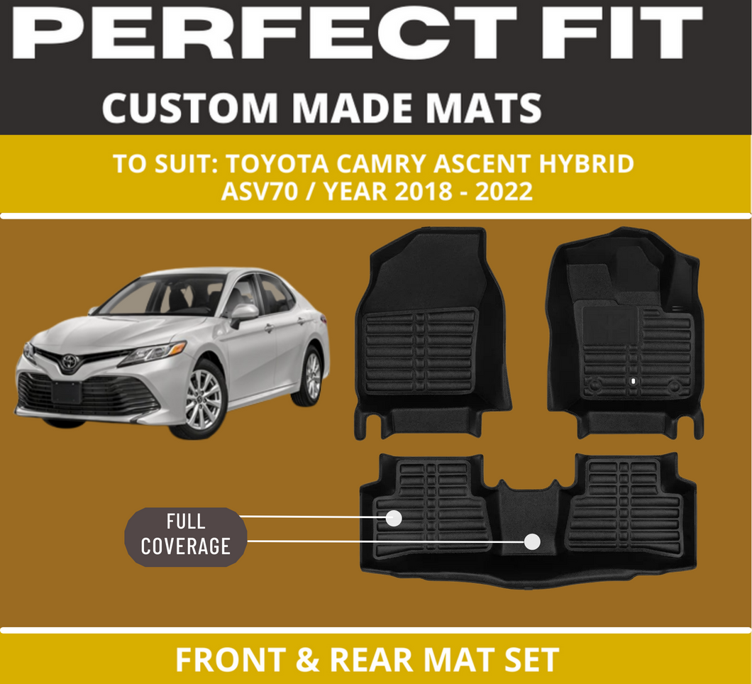 Custom Car Floor Mats for Toyota Camry Ascent Hybrid