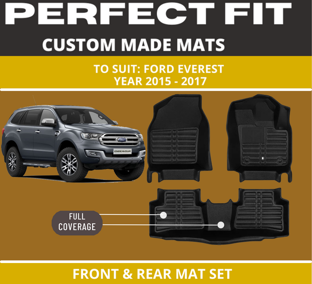 Custom Car Floor Mats for Ford Everest