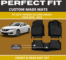 Load image into Gallery viewer, Custom Car Floor Mats for Honda Accord Sedan
