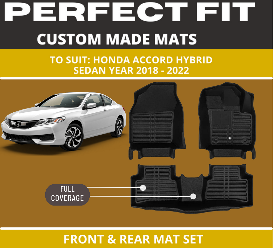 Custom Car Floor Mats for Honda Accord Sedan Hybrid