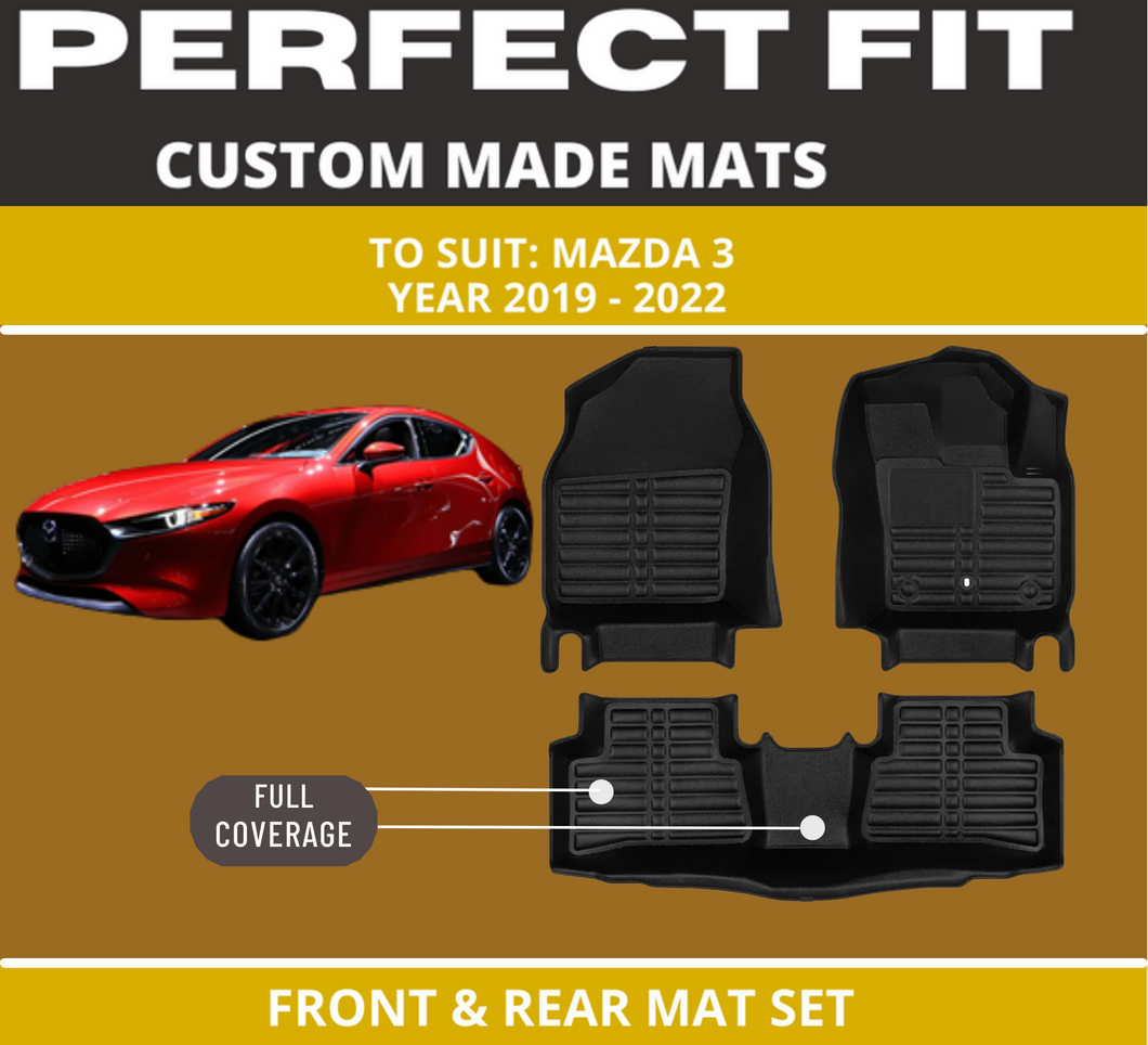 Custom Car Floor Mats for Mazda 3