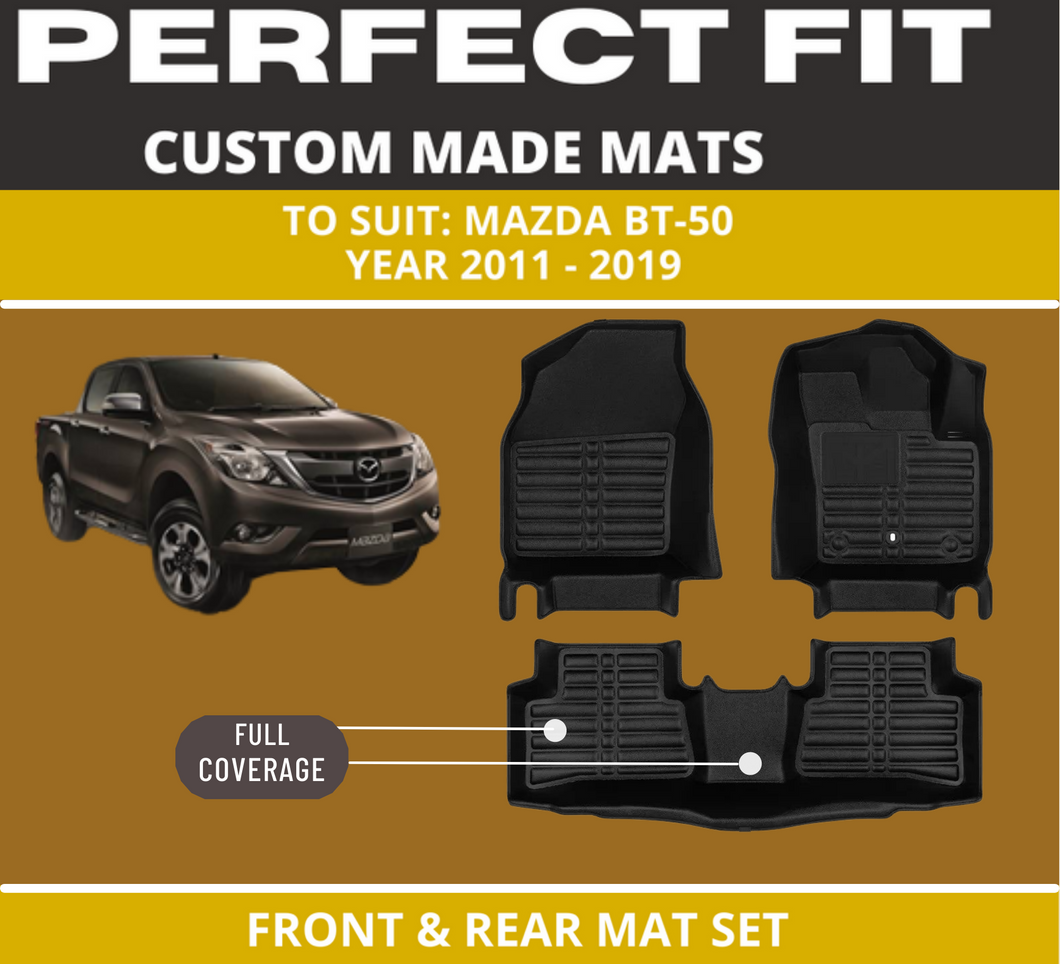 Custom Car Floor Mats for Mazda BT-50
