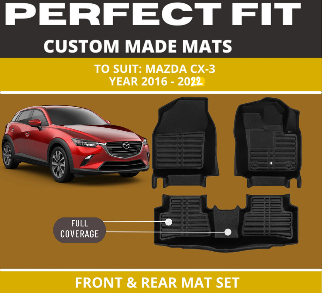 Custom Car Floor Mats for Mazda CX-3