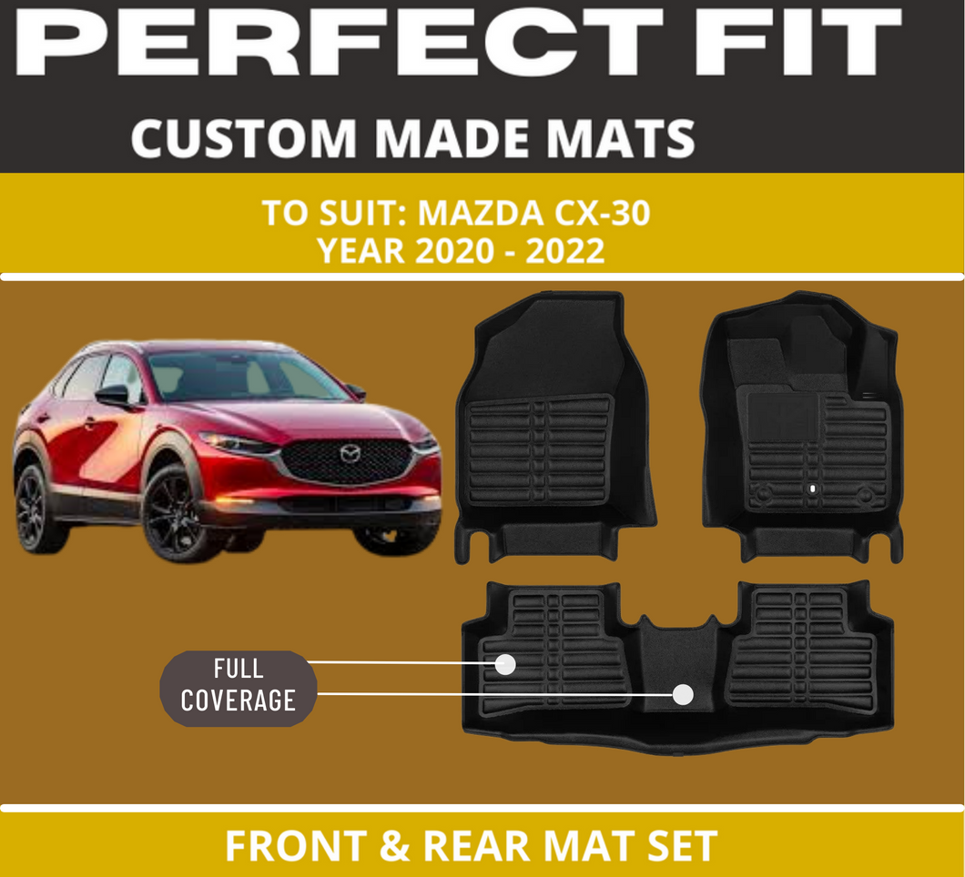 Custom Car Floor Mats for Mazda CX-30
