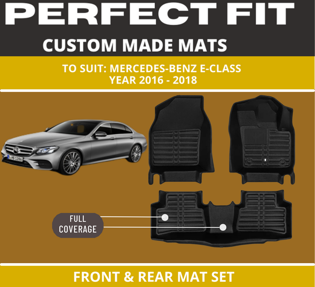 Custom Car Floor Mats for Mercedes-Benz E-Class