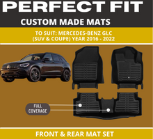 Load image into Gallery viewer, Custom Car Floor Mats for Mercedes-Benz GLC (SUV and Coupe)
