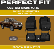 Load image into Gallery viewer, Custom Car Floor Mats for Nissan Navara (Automatic)
