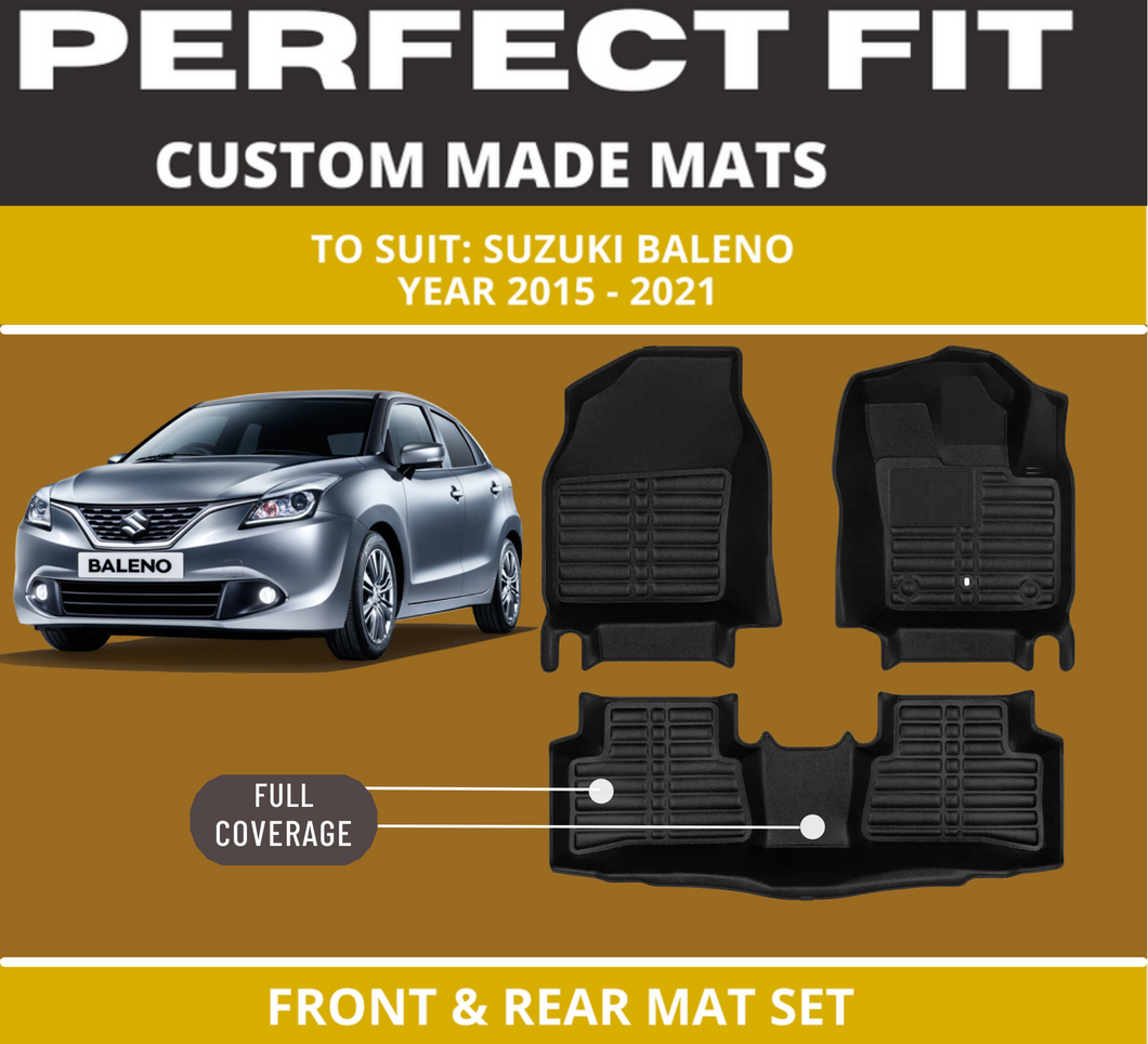 Custom Car Floor Mats for Suzuki Baleno