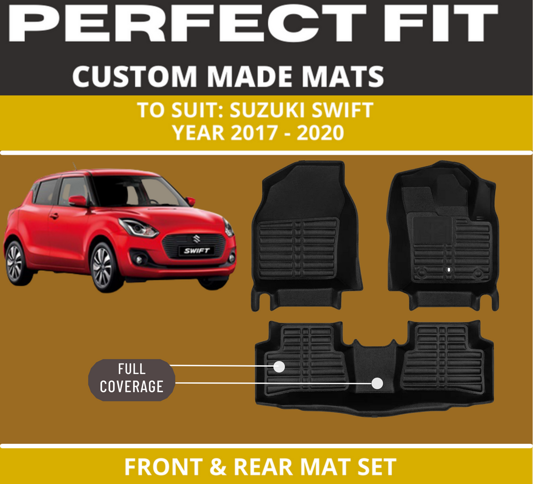 Custom Car Floor Mats for Suzuki Swift (2017-2022)