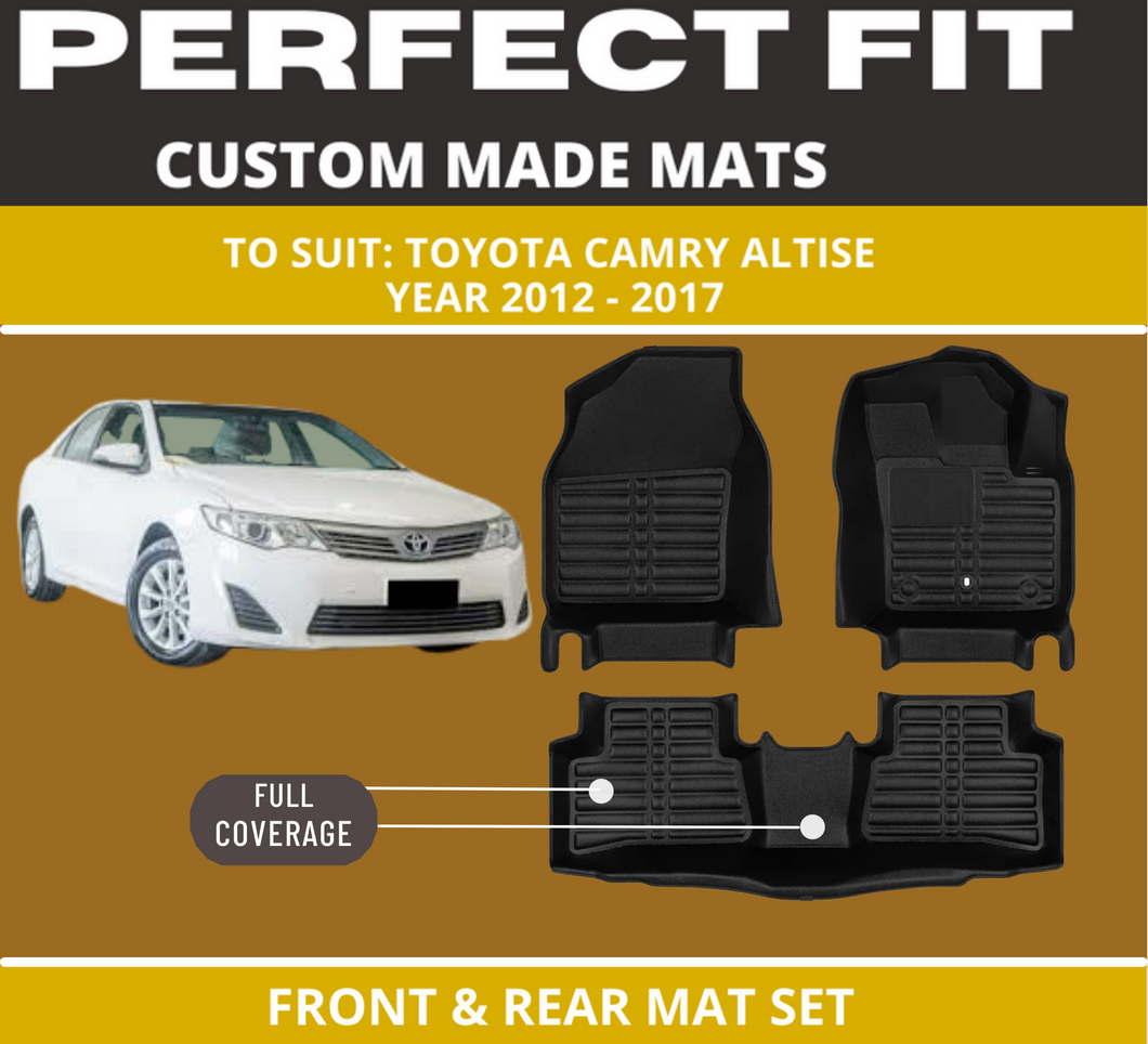 Custom Car Floor Mats for Toyota Camry Altise