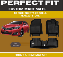 Load image into Gallery viewer, Custom Car Floor Mats for Toyota Corolla Sedan
