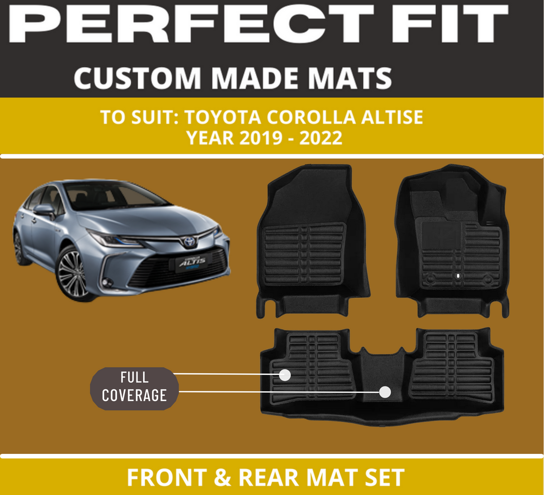 Custom Car Floor Mats for Toyota Corolla